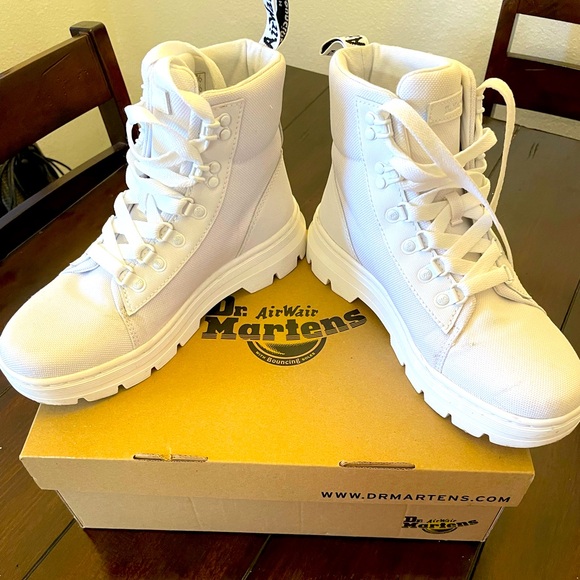 Dr. Martens Combs combat boots white - Picture 5 of 10